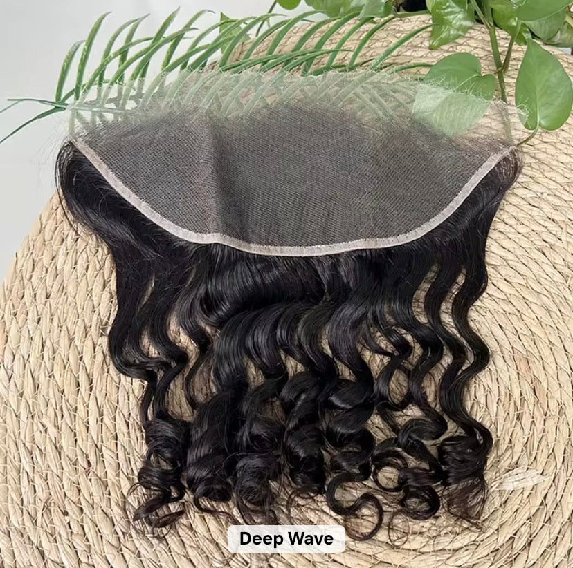13x4 HD Lace Frontal – Virgin Indian Hair, Silky & Natural