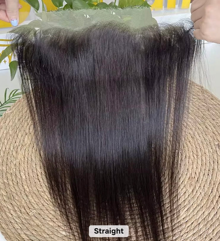 13x4 HD Lace Frontal – Virgin Indian Hair, Silky & Natural