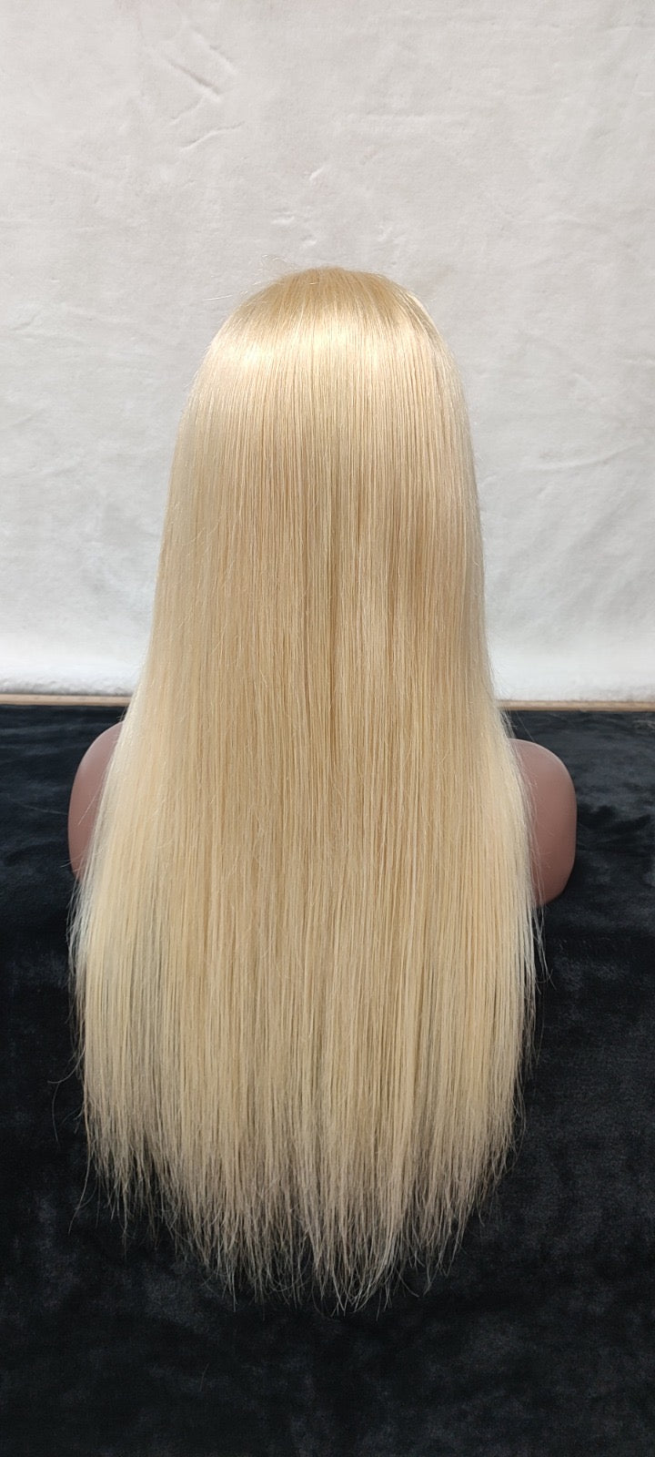 13x4 Transparent Lace Front Wig – Virgin Brazilian Straight Human Hair (Custom Colors Available)